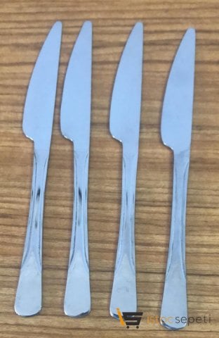 Yemek Bıçağı Paslanmaz Çelik Lokanta Restoran Tipi 12 Lİ