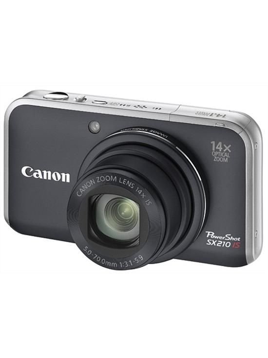 Canon Powershot SX 210 IS 14.1 MP 14x Optik Zoom 3'' LCD Dijital Foto.Makinesi