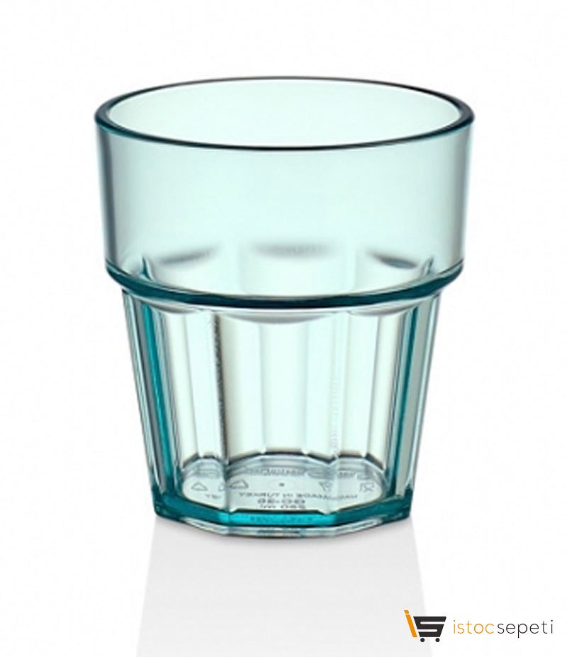 Kazabalanka Bardak Mavi Şeffaf  200 ml GC-19