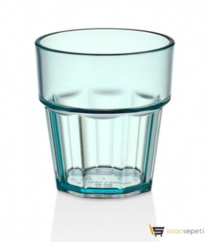 Kazabalanka Bardak Mavi Şeffaf  200 ml GC-19