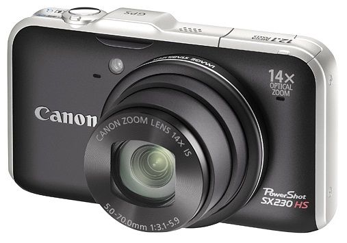 Canon Powershot SX 230 HS 12.1 MP 14x Optik Zoom 3'' LCD GPS Dijital Foto.Makinesi