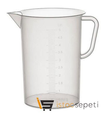 Ölçü Kabı 5 L Şeffaf