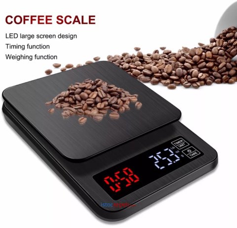Barista Kahve Tartısı Hassas Filtre Kahve Terazisi 5 Kg