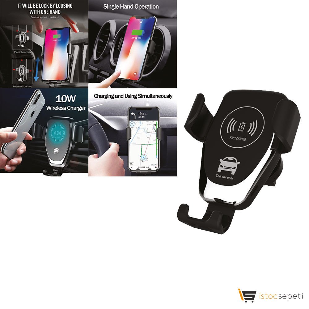 Araç İçi Wireless Mobil Şarj Cihazı Promosyon