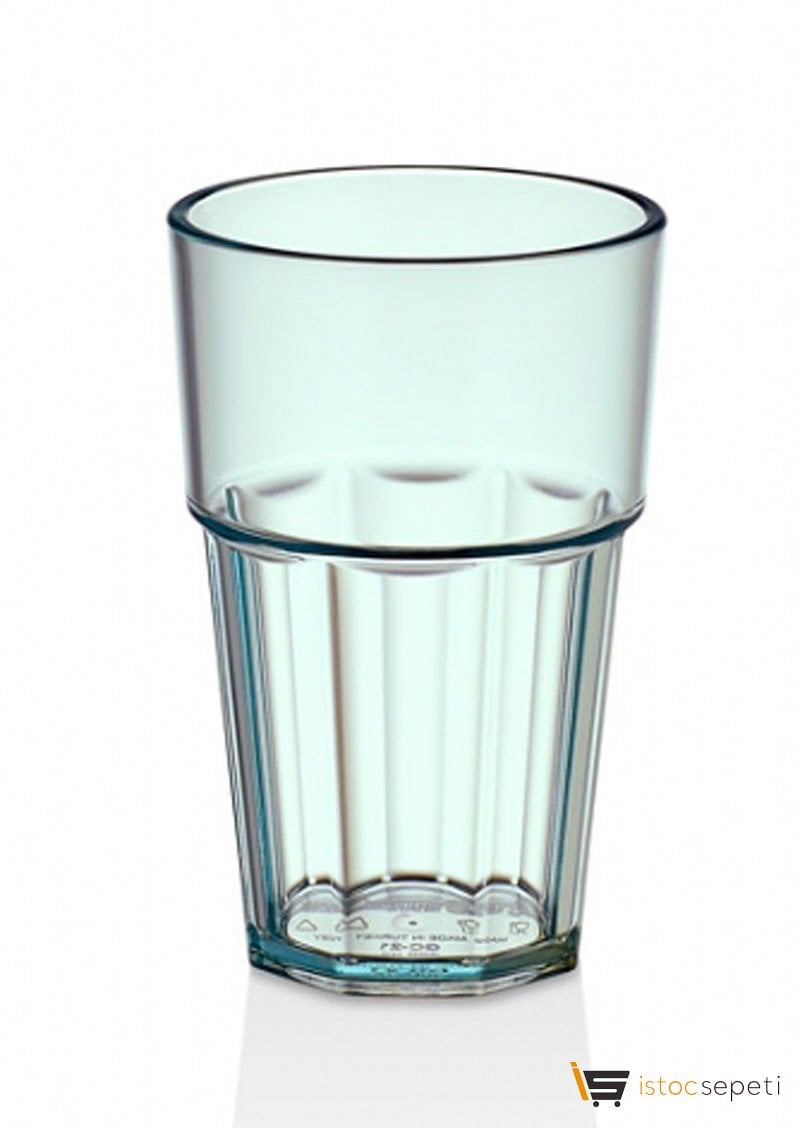 Kazabalanka Bardak Mavi Şeffaf 300 ml GC-21