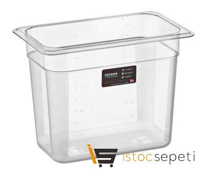 Gastronomi Küvet GN 1/4 Dikdörtgen 5.0 L