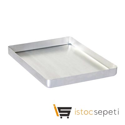 Baklava Tepsisi Köşeli İnce Tek Kullanımlık 30x40x4 cm