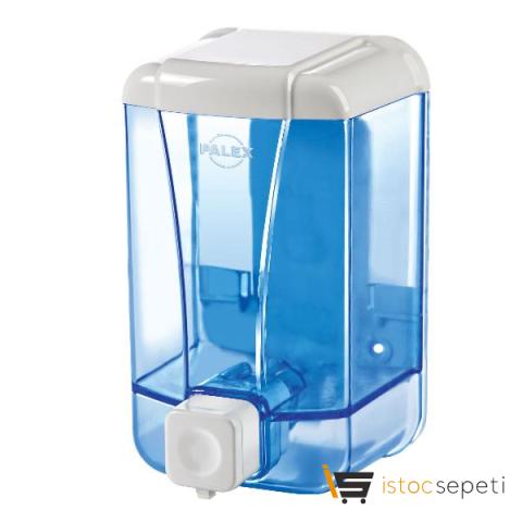 Sıvı Sabun Dispenseri 500 CC Şeffaf Mavi 3420-1