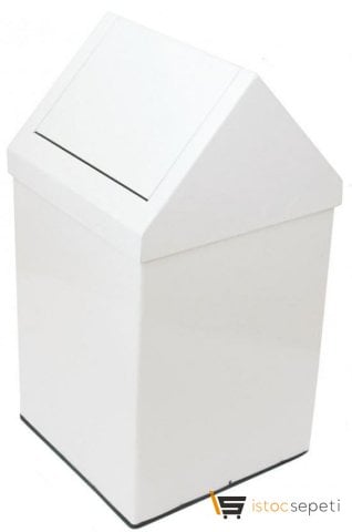 Arı Metal 1316 Çatı Kapaklı Çöp Kovası Boyalı 79 Litre
