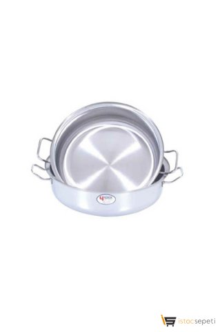 Yürük Çift Metal Saplı Tava 50x12