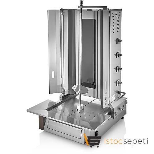 Remta 4'lü Elektrikli Alttan Motorlu Döner Ocağı