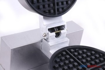 Profesyonel Waffle Makinesi Döküm Sanayi Tip Teflon Kaplı