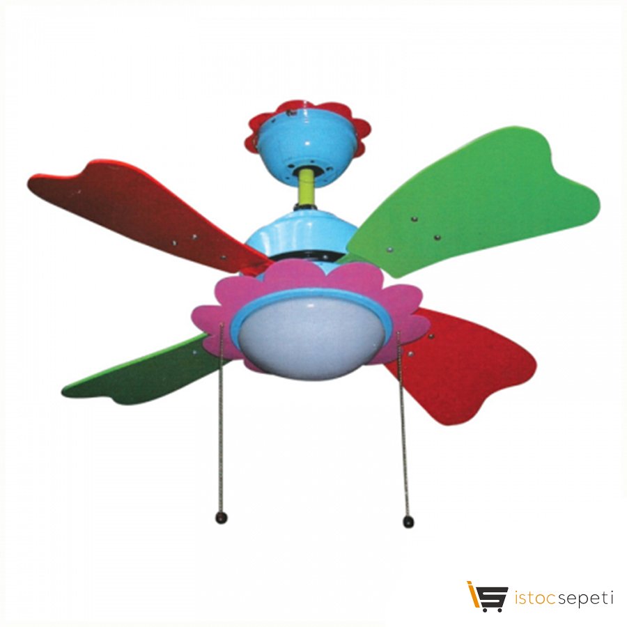 Kaşkar Taflan MSB30-4WE-MSLC Üç kademeli Çekme Zincirli Tavan Vantilatörleri