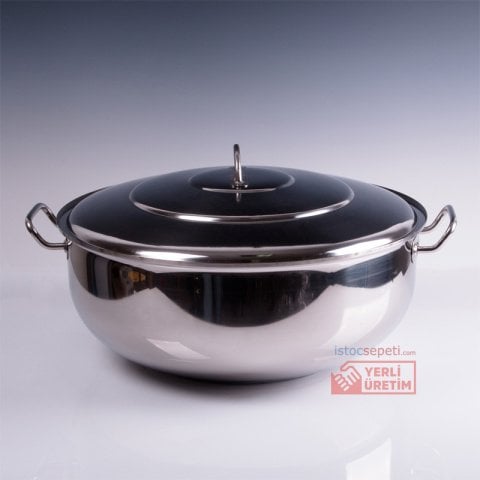 Büyük Boy Yemek Tenceresi 90x30cm 166 Litre Helvane