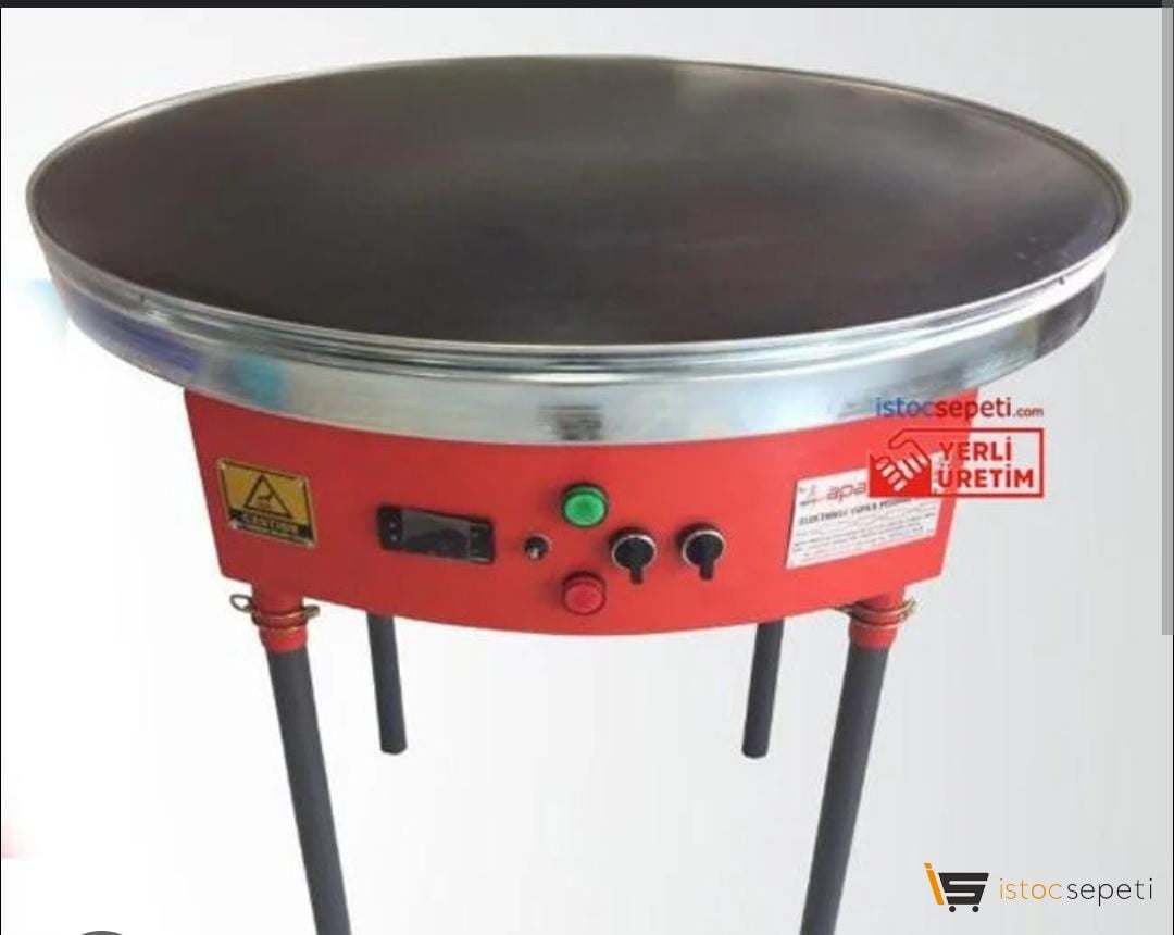 Elektrikli Yufka Ocağı Sanayi Tipi Yufka Ekmek Üretim Makinesi (ELEKTRİKLİ OCAK)