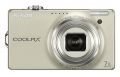 Nikon Coolpix S6000 14.2 MP 7x Optik Zoom 2.7'' LCD Gümüş Dijital Foto.Makinesi