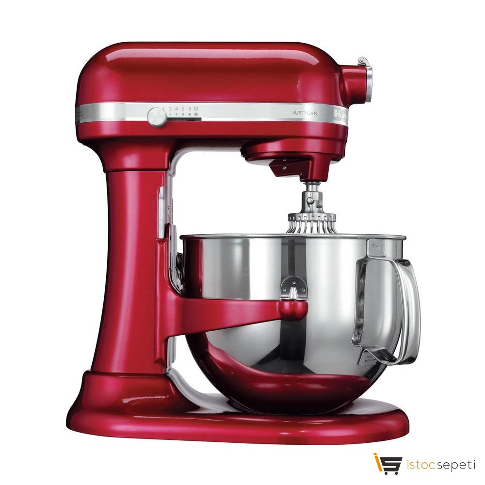 KitchenAid Artisan 5KSM7580XECA Candy Apple 6.9 Litre Mutfak Şefi