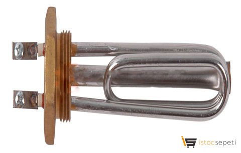 Kıvrık Soketli Tek Eleman Rezistans 750Watt L:14CM