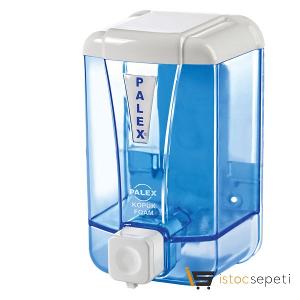 Sıvı Sabun Dispenseri Şeffaf Mavi 1000 CC