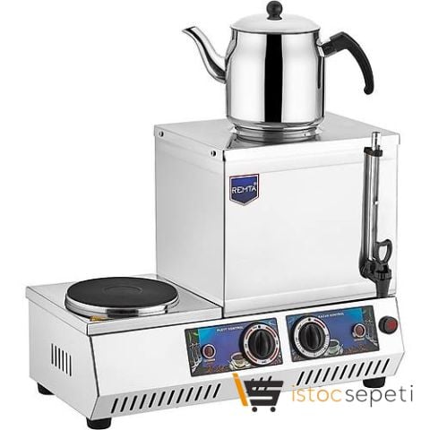 Remta 15 Model Tek Demlikli Elektrikli Çay Kazanı 13 Lt Remta K30