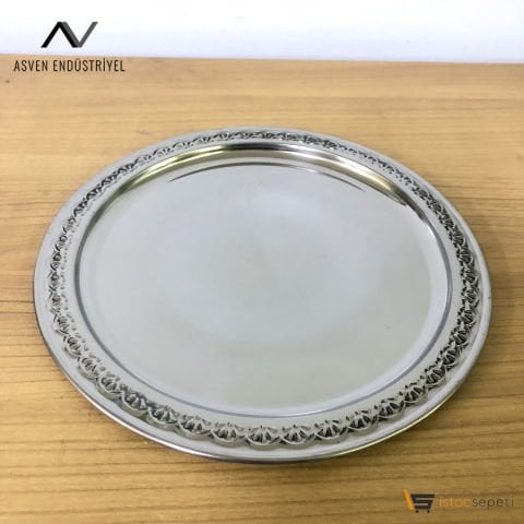 27 cm Yuvarlak Sunum Tepsisi