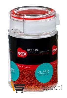 Yuvarlak Pet Saklama Kabı No:2 350 ml