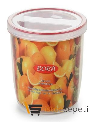 Saklama Kabı Contalı Vidalı 1650 ml No: 12 1.80 L