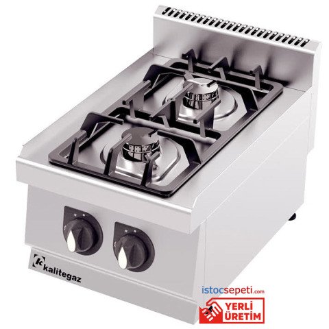 Kalitegaz 600 Serisi Ocak 2 Brülorlu Doğalgazlı CE Belgeli