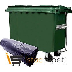 Çöp Konteyner 120x150 Tekerlekli 10rl