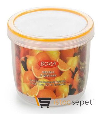 Saklama Kabı Contalı Vidalı 550 ml No: 5 0.55 L