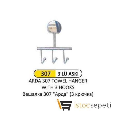 Arı Metal 8012 3 Lü Askılık 304 Kalite