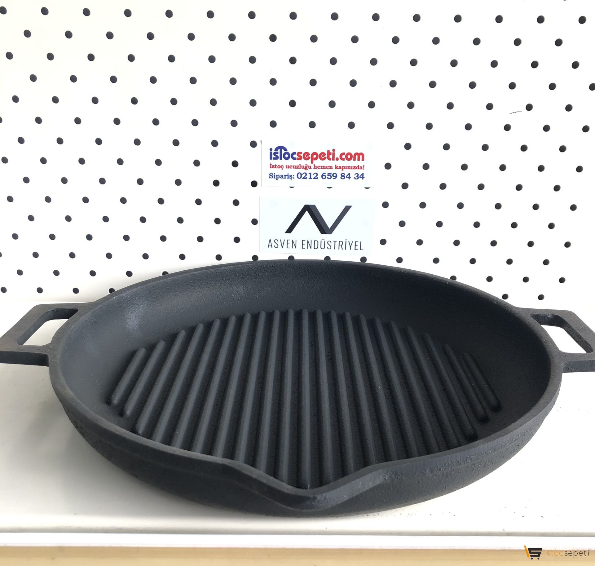Cast iron Pans  Yuvarlak Döküm Tava