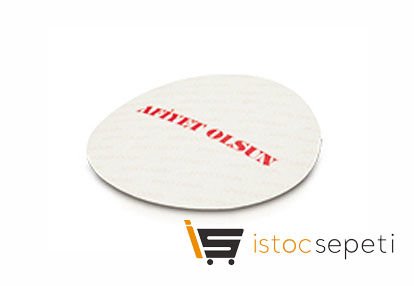 Alüminyum Büyük Künefe Kapak Kalın 100 Adet
