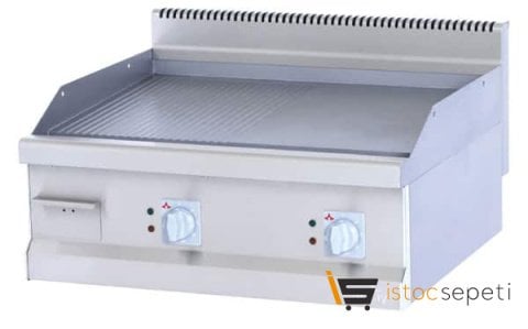 Atalay Elektrikli Izgara 800x700 Nervürlü+Düz - AEI-870-ND