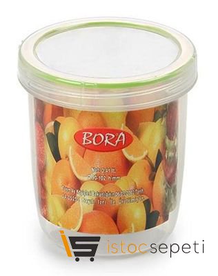 Saklama Kabı Contalı Vidalı 400 ml No: 3 0.41 L