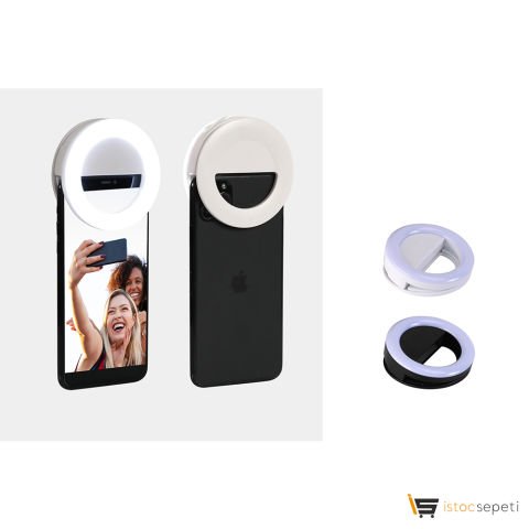 Klipsli Selfie LED Işık Promosyon
