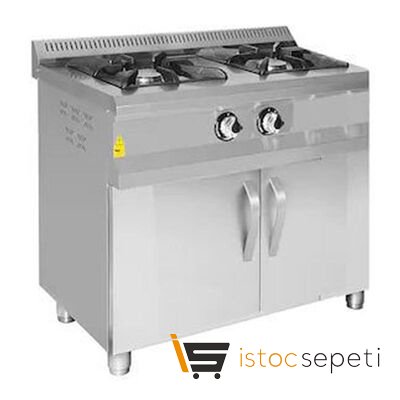 Karacasan Dolaplı Kuzine 2 Gözlü Doğalgazlı