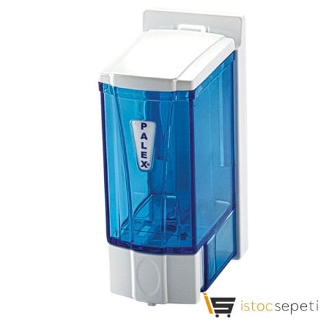 Mini Sıvı Sabun Dispenseri Şeffaf Mavi 250 CC
