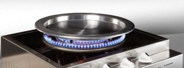 Doğalgazlı Künefe Ocağı CE Belgeli 45 cm Künefeci Tezgahı 3 Yanışlı