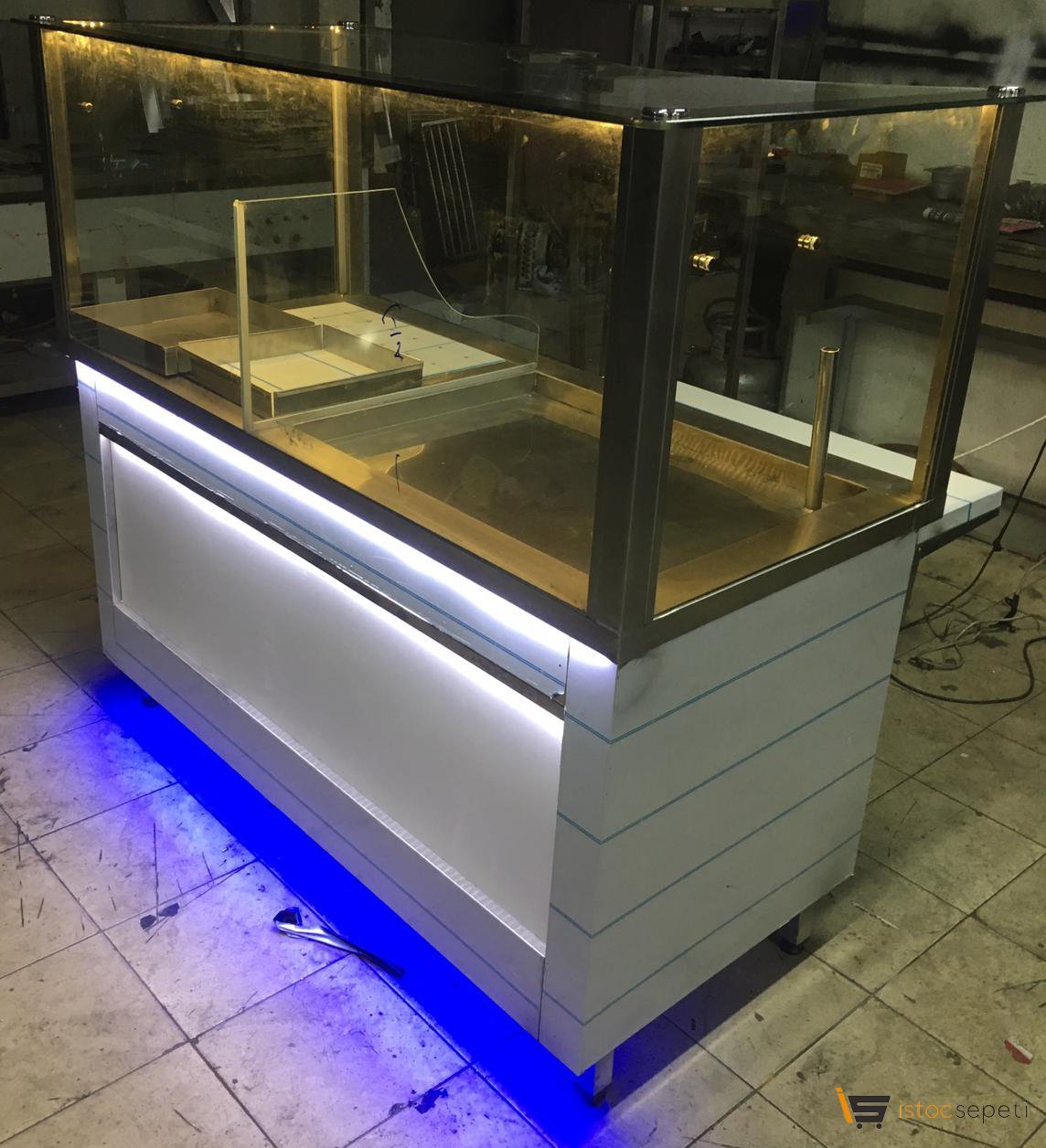 Pilav Tezgahı - Yemeklik Tezgahı Seti