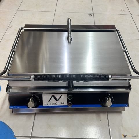 Altı Düz Tost Makinesi 20 Dilim 50 Cm Elektrikli Islak Tost Özel Üretim