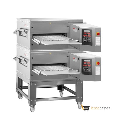 Konveyörlü Pizza Fırını - Gazli 81x102.5 cm
