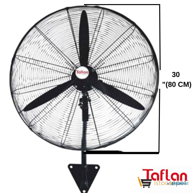Taflan FW-750 250W Sanayi Tipi Duvar Vantilatörü 30İnc