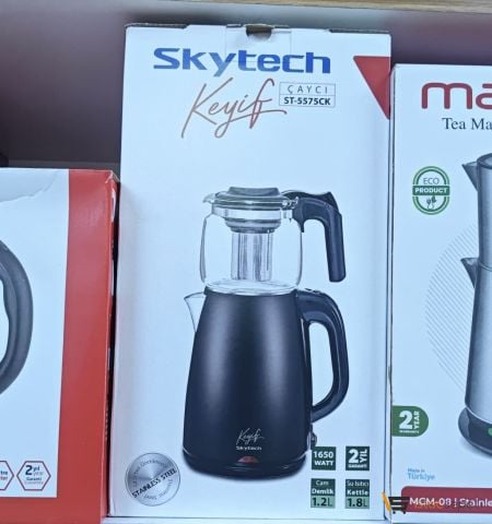 Skytech Keyif Çaycı Stf-5575CK Çay Makinesi Semaver