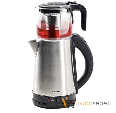 Skytech Keyif Çaycı Stf-5575CK Çay Makinesi Semaver