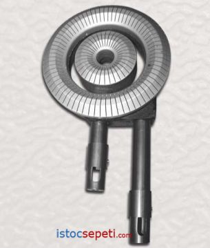 5 Nolu Brülör Çift Yanışlı Büyük Yer Ocakları için Yedek Parça Tüplü