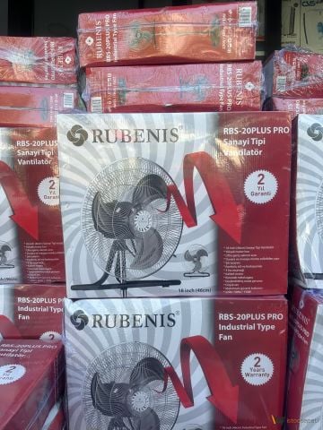 Rubenis Ayaklı Vantilatör Sanayi Tipi