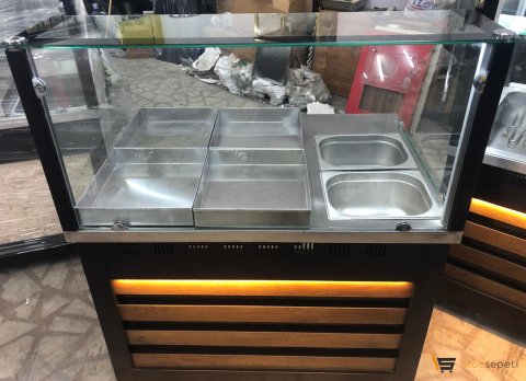 Yemeklik Tezgahı Ahşap Model