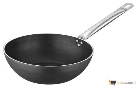 İnci Serisi Wok Tava 26x8 cm 4 mm
