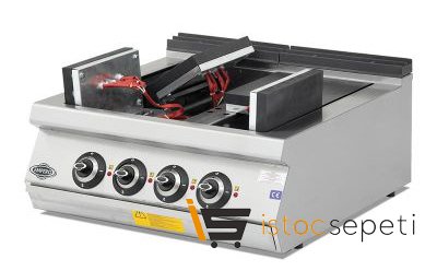 Empero 900 Seri Rus Tipi Pleytli Ocak 6'lı 120x90x30 cm Elektrikli